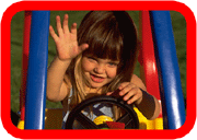 little girl in car