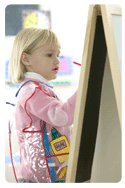 girl painting