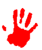 red hand